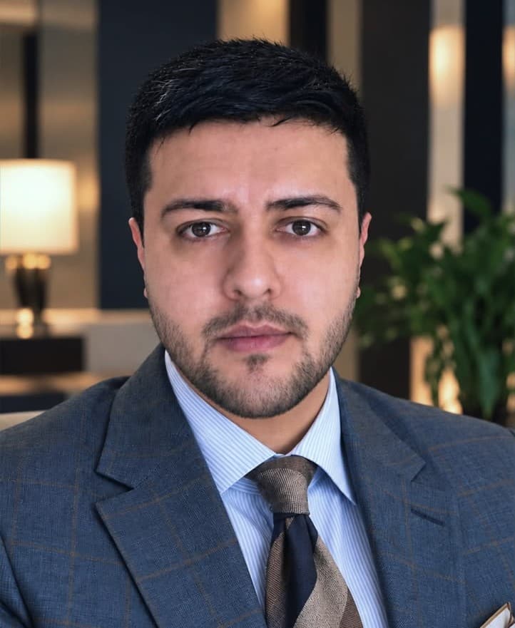 Portrait of Dr Ali Shahid